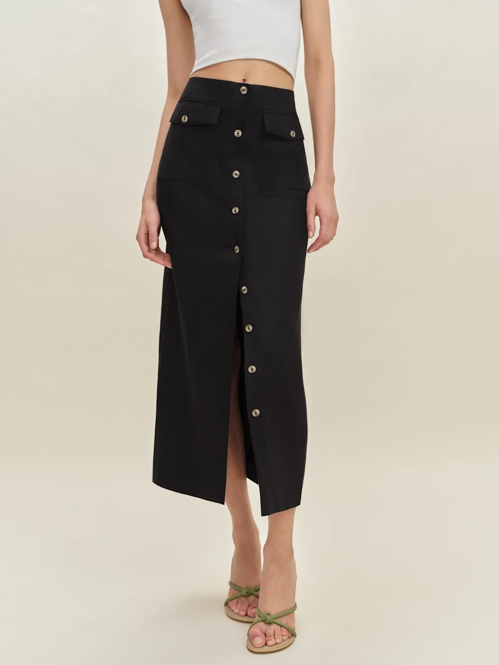 Britt Linen Skirt