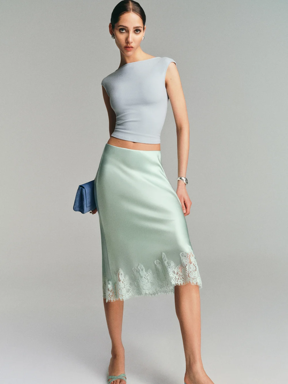 Carolina Silk Skirt