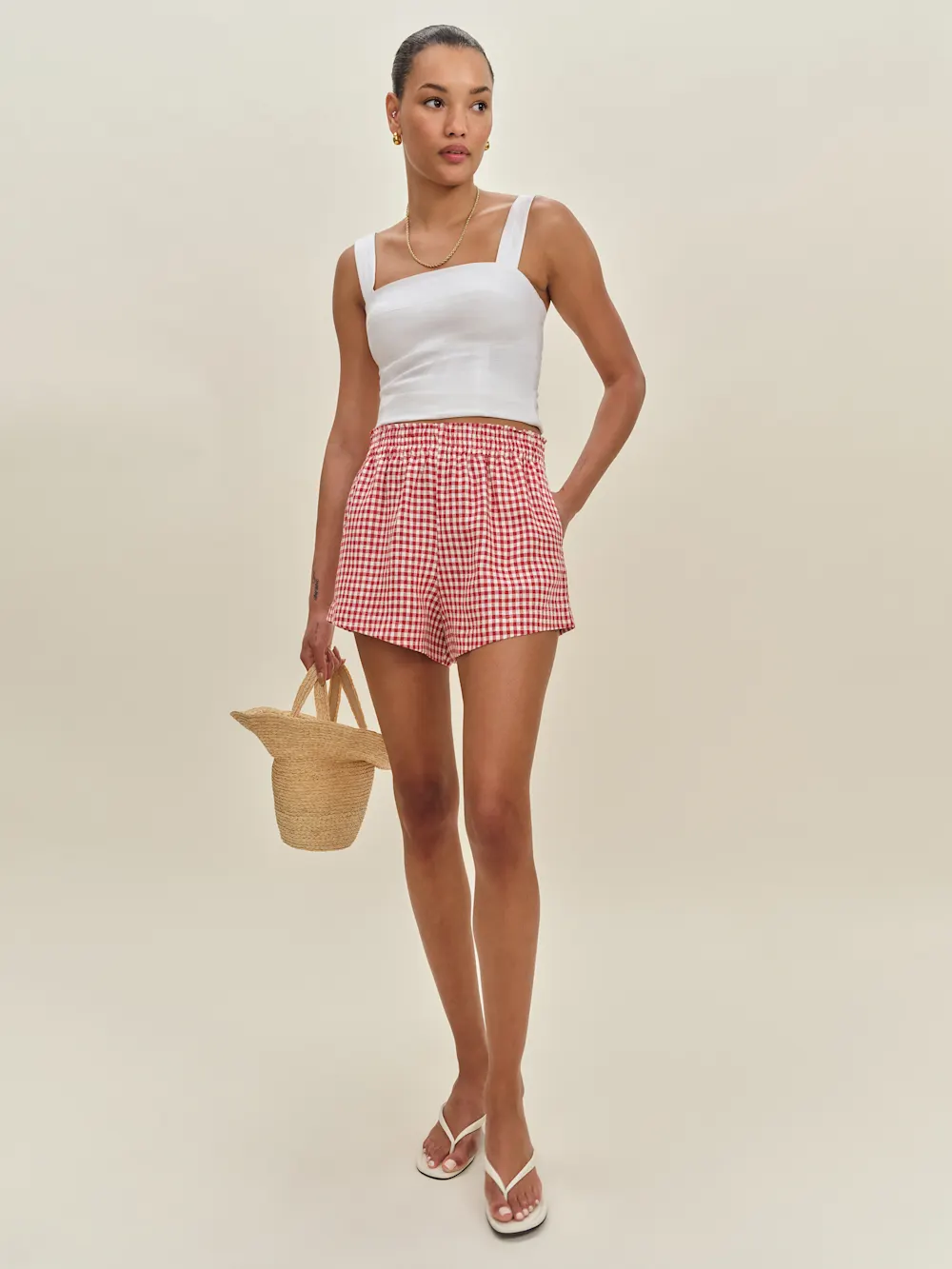 Mila Linen Short 2 Mila Linen Short