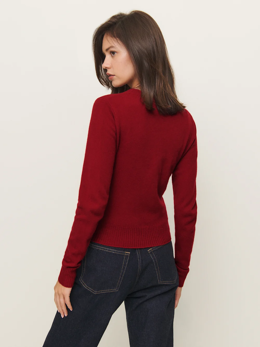 Dana Cashmere Crew Sweater 3 Dana Cashmere Crew Sweater