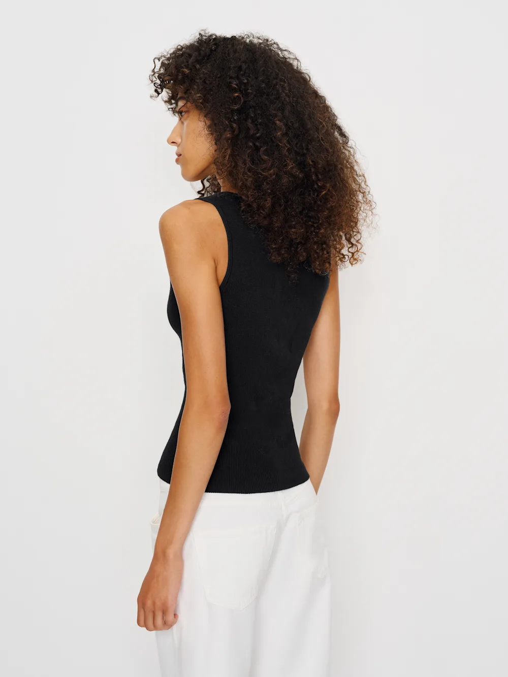Rylie Cotton Sweater Tank 3 Rylie Cotton Sweater Tank