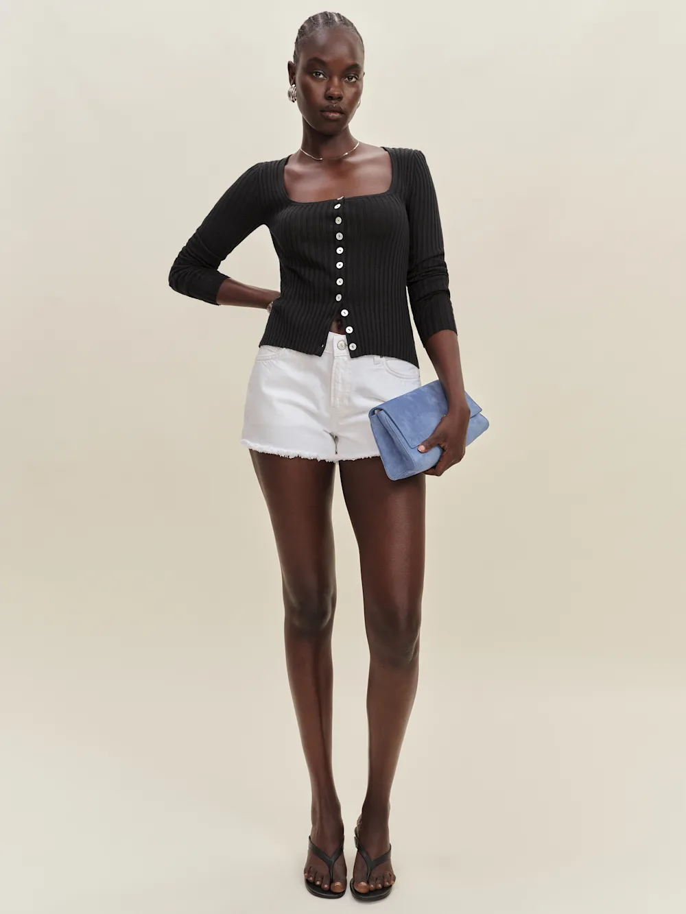Sutton Low Rise 2.5â Slouchy Jean Shorts 3 Sutton Low Rise 2.5â Slouchy Jean Shorts
