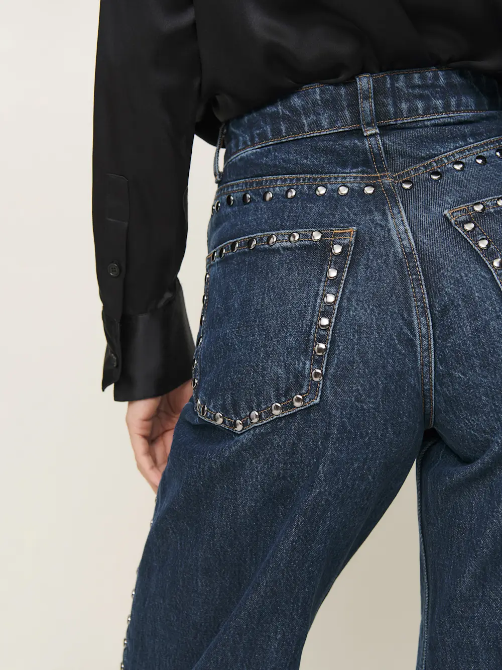 Cary High Rise Slouchy Wide Leg Jeans
