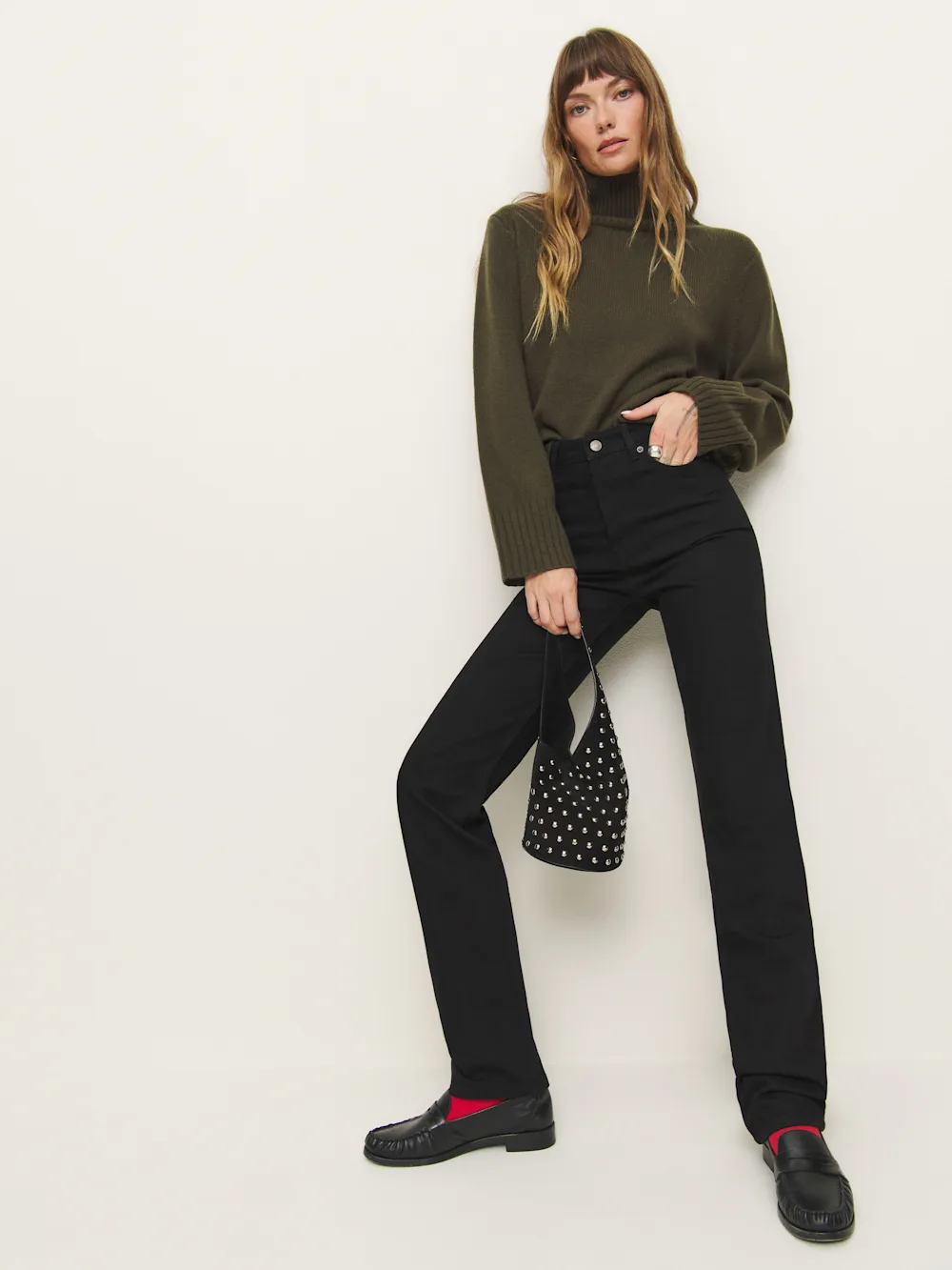 Cynthia High Rise Straight Long Jeans 2 Cynthia High Rise Straight Long Jeans