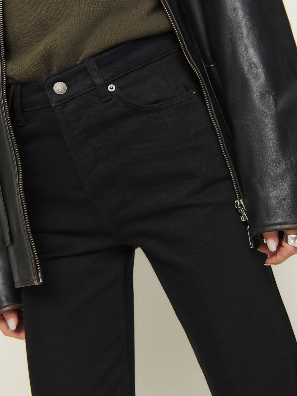 Cynthia High Rise Straight Long Jeans 3 Cynthia High Rise Straight Long Jeans