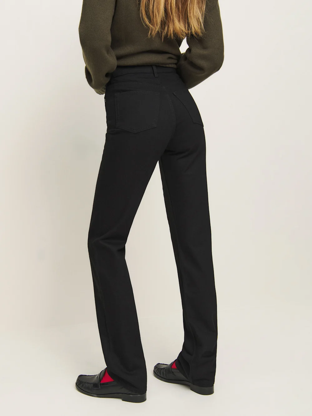Cynthia High Rise Straight Long Jeans 4 Cynthia High Rise Straight Long Jeans