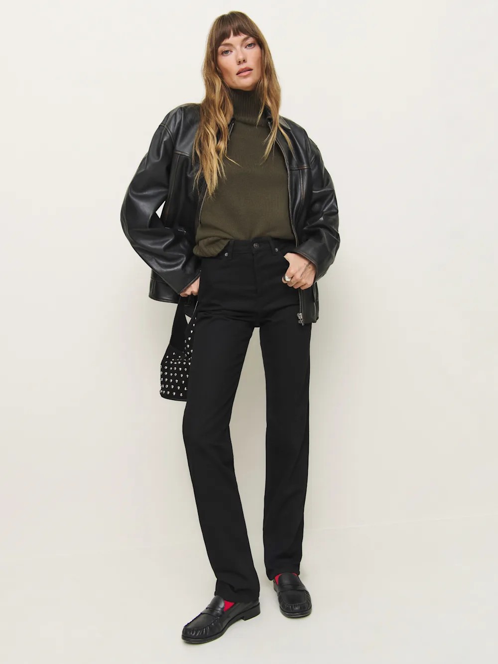 Cynthia High Rise Straight Long Jeans 5 Cynthia High Rise Straight Long Jeans