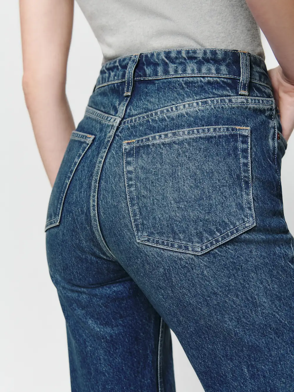 Cynthia High Rise Straight Long Jeans 4 Cynthia High Rise Straight Long Jeans