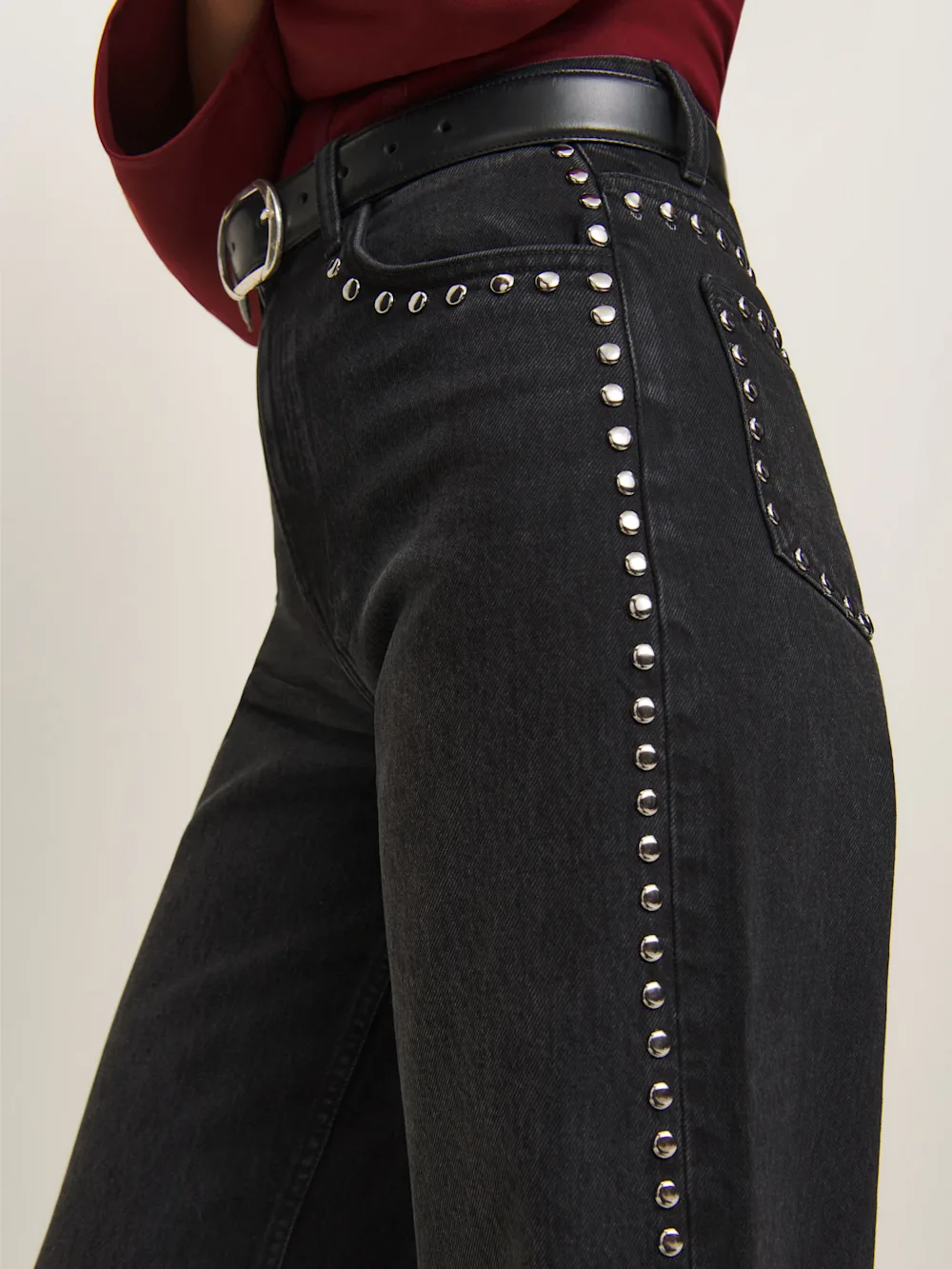 Cary High Rise Slouchy Wide Leg Jeans