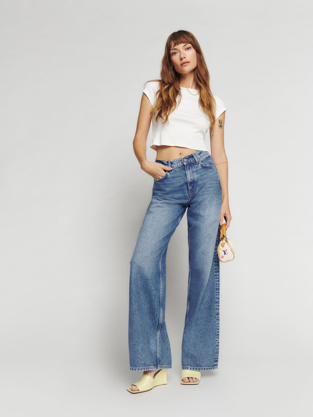 Cary High Rise Slouchy Wide Leg Jeans 7 Cary High Rise Slouchy Wide Leg Jeans