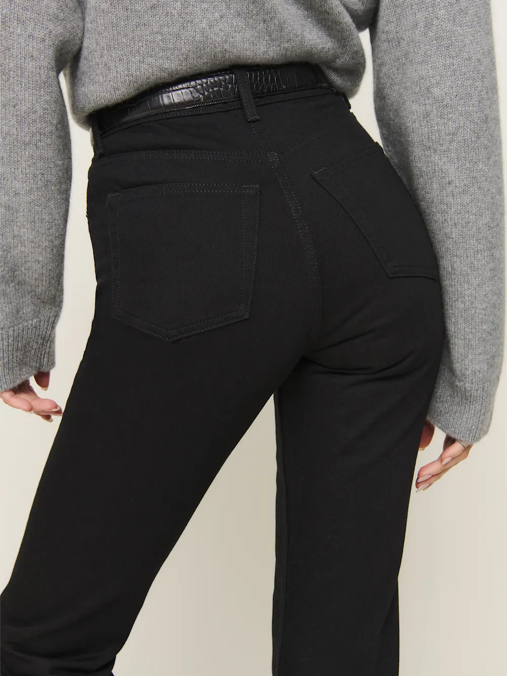 Cynthia High Rise Straight Cropped Jeans 4 Cynthia High Rise Straight Cropped Jeans