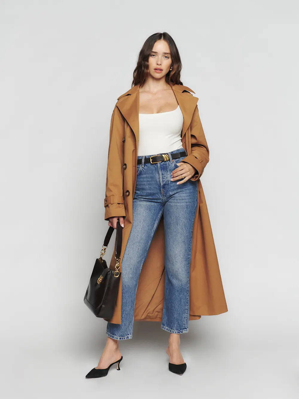 Cynthia High Rise Straight Cropped Jeans 2 Cynthia High Rise Straight Cropped Jeans