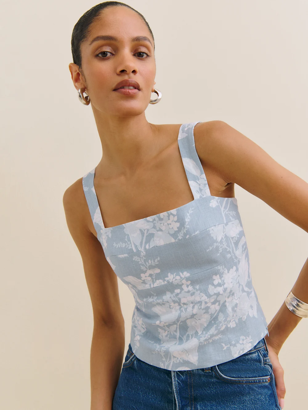 Darci Linen Top