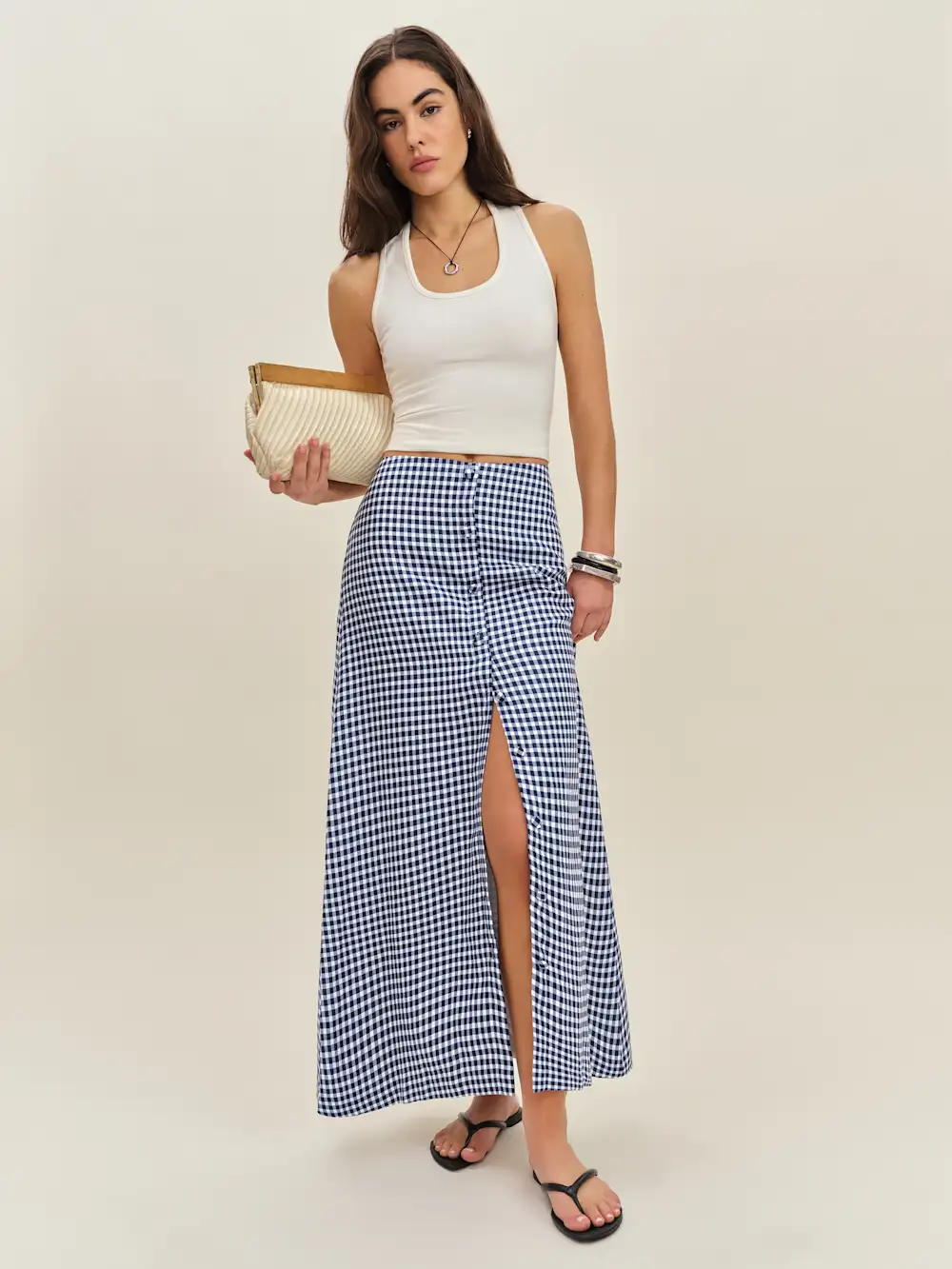 Andi Linen Maxi Skirt