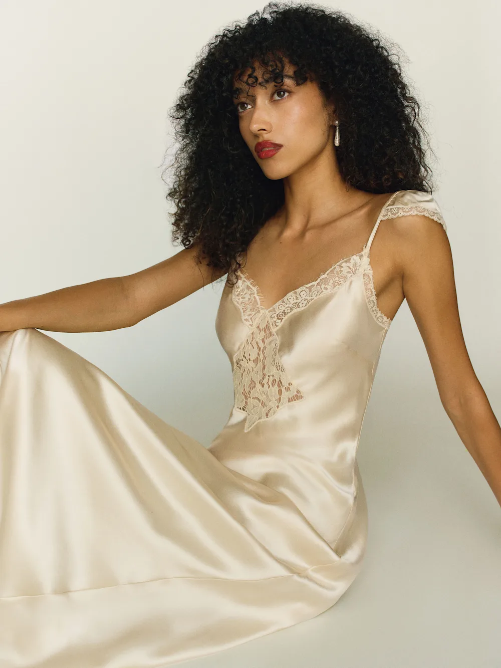 Serafina Silk Dress